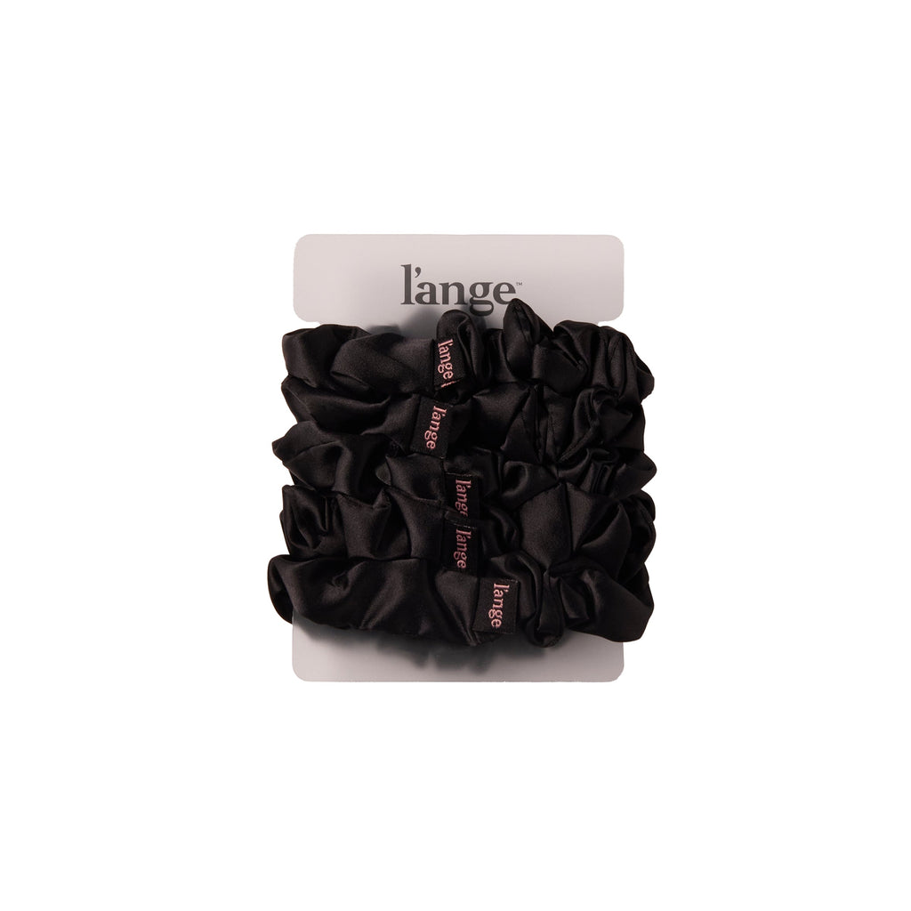 Medium Satin Scrunchies 5 Piece Set