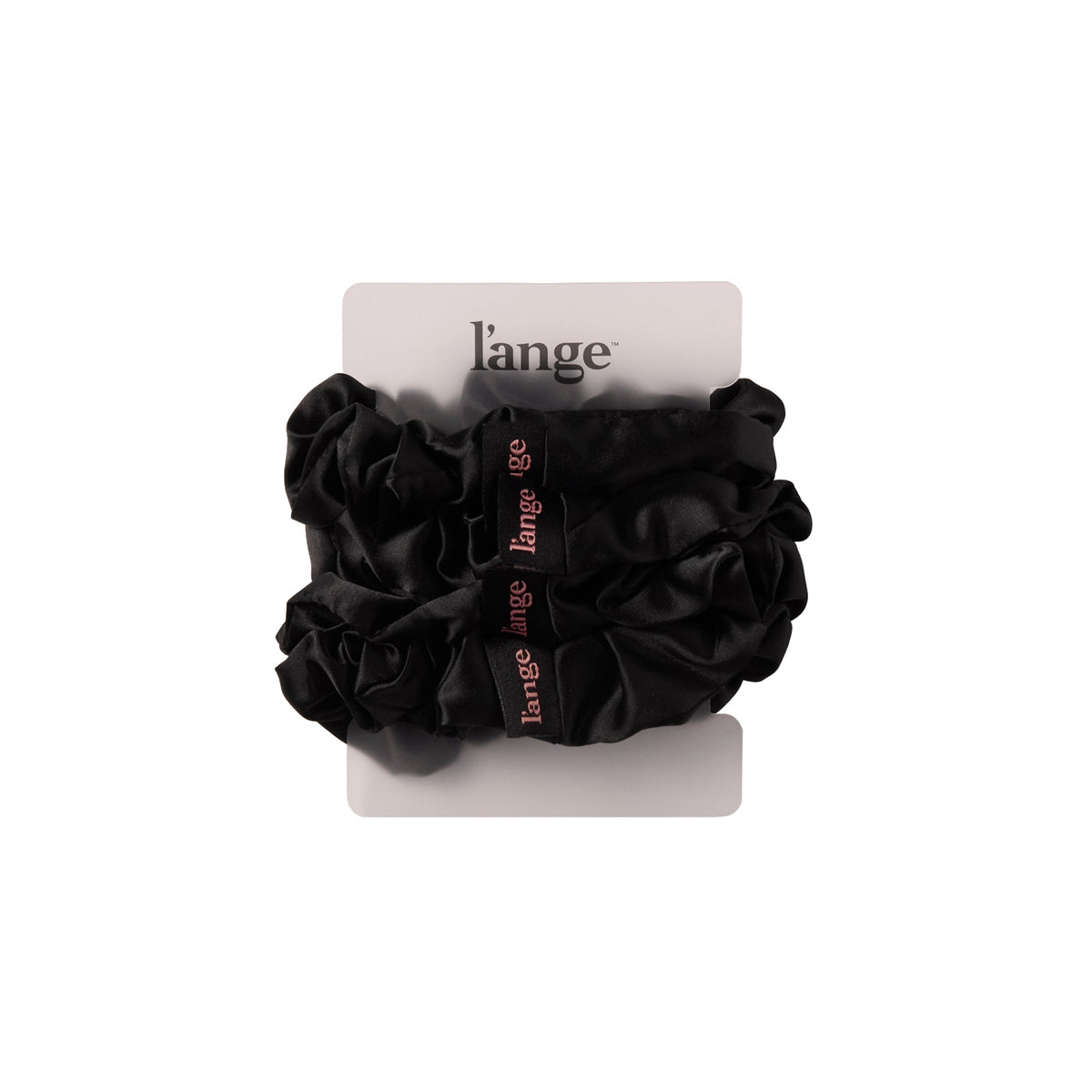 Large Satin Scrunchies 4 Piece Set